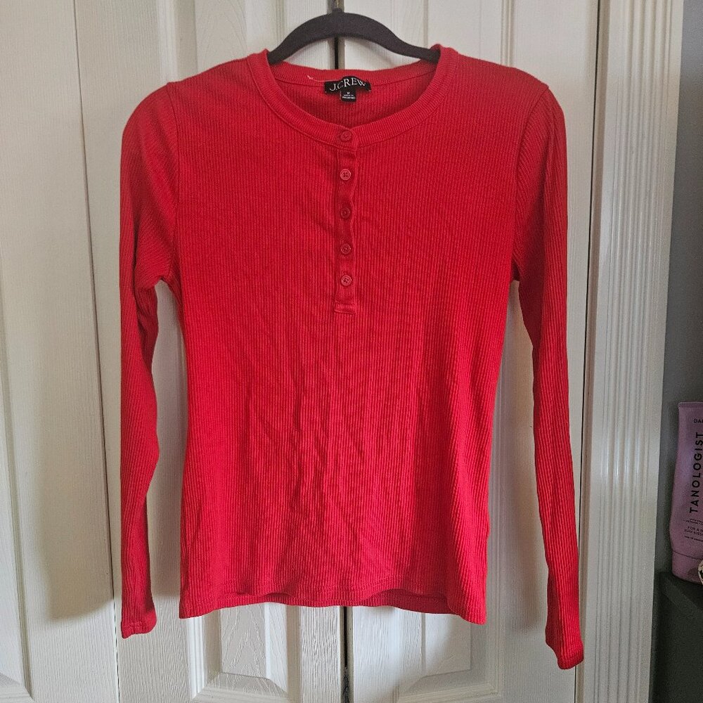 NWOT J. Crew Henley size M